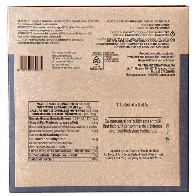 Filotea Le Matassine Linguine Nest Artisan Egg Pasta 250g