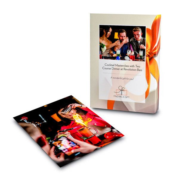 Find Me a Gift Cocktail Masterclass with Two Course Dinner