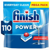 Finish Power Dishwasher Tablets 110 per pack