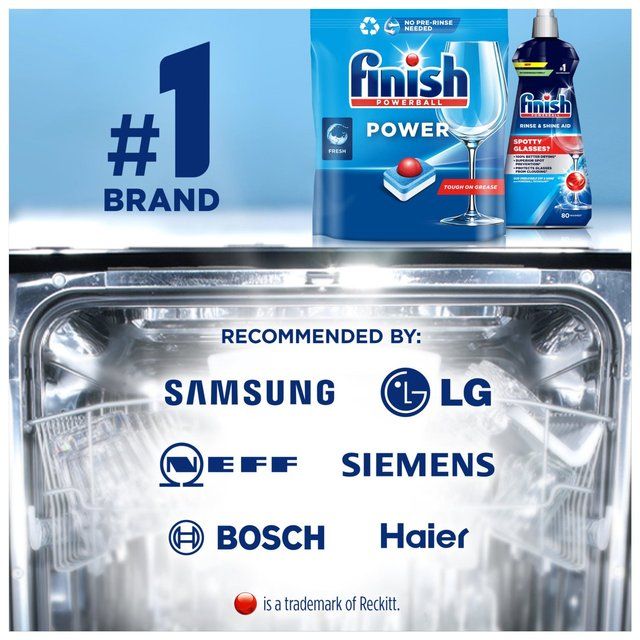 Finish Power Dishwasher Tablets Original 90 per pack