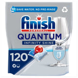 Finish Quantum Infinity Shine Regular Dishwasher Tablets 120 per pack