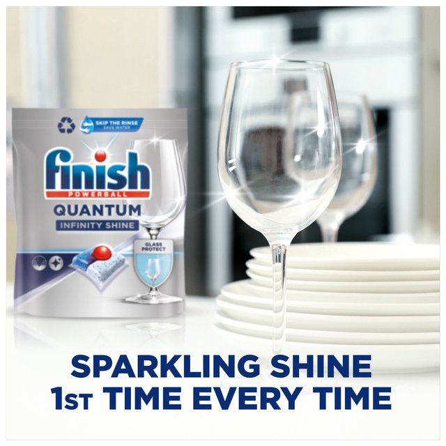 Finish Quantum Infinity Shine Regular Dishwasher Tablets 120 per pack