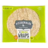 Fitzgeralds Large Wholemeal Wraps 6 per pack
