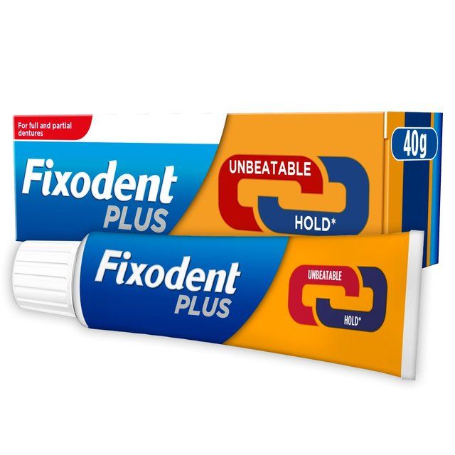 Fixodent Dual Protection Denture Adhesive Cream 40g
