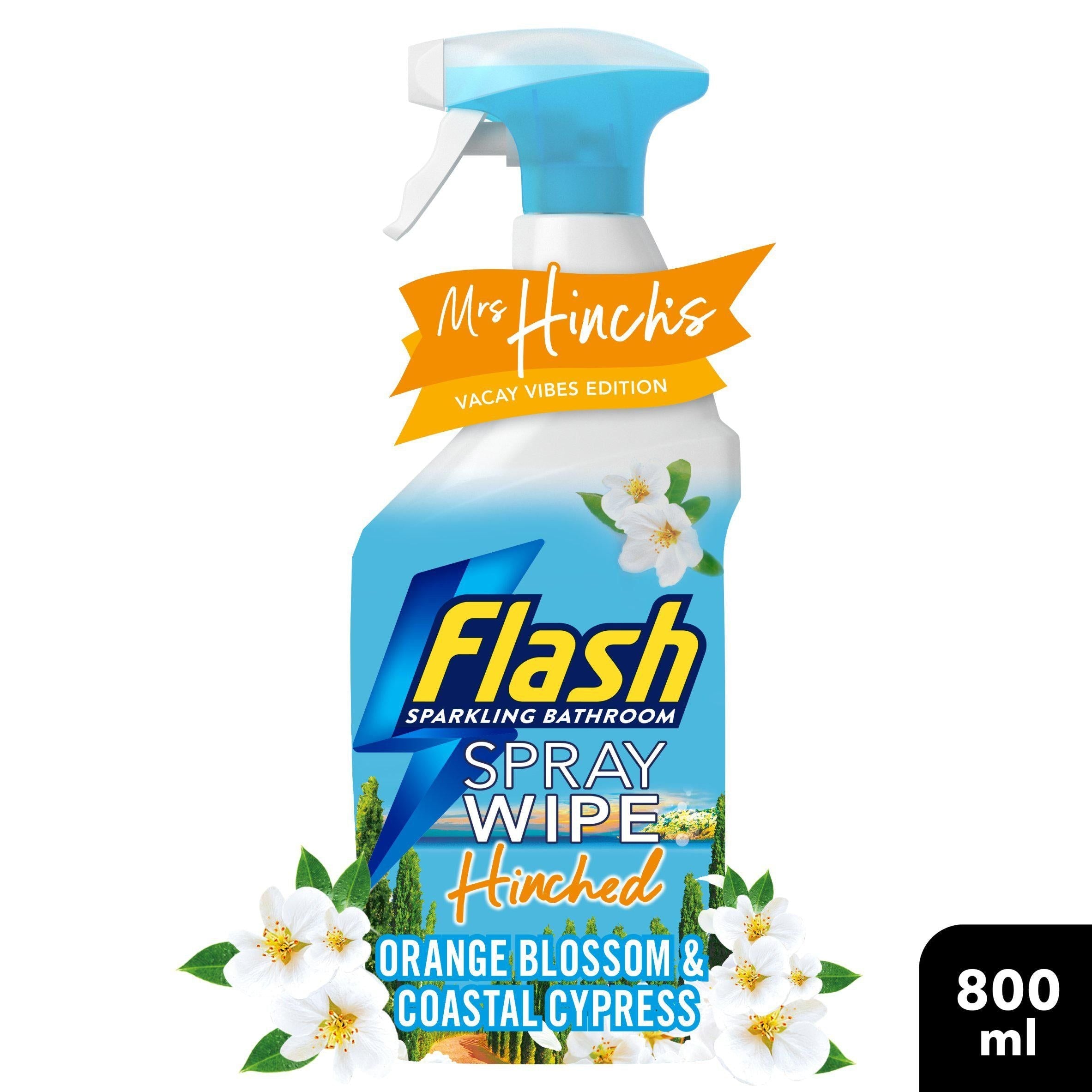 Flash Spray Wipe Done Mrs Hinch Cleaning Spray, Limited Edition 800ml