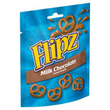 Flipz Milk Chocolate Covered Pretzels Pouch 90g