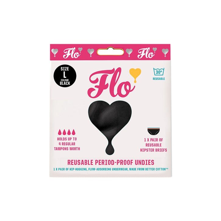 Flo Period Pants – Size Large UK 14-16