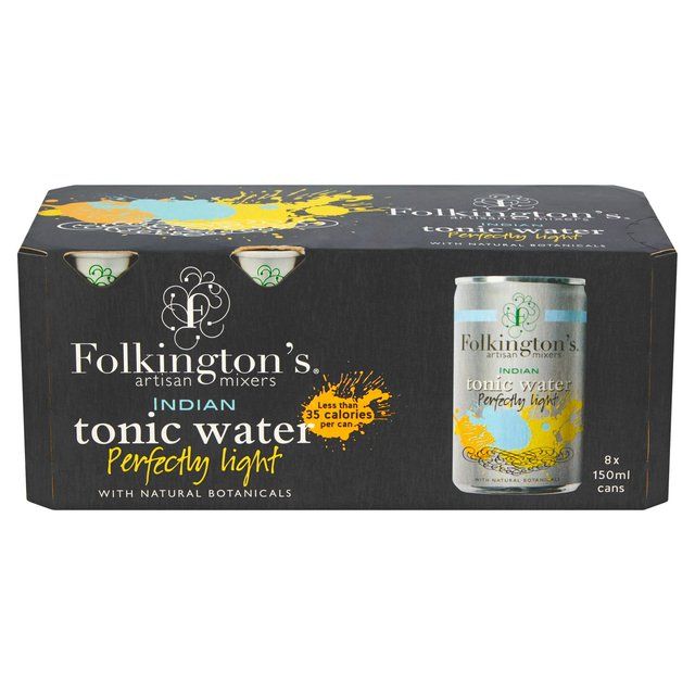 Folkington's Indian Tonic Water Light 8 x 150ml