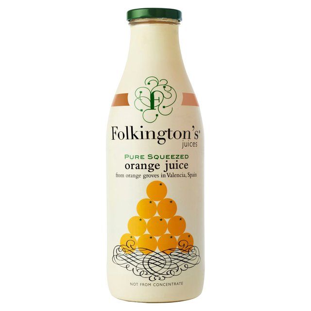 Folkington's Juices Pure Squeezed Orange Juice 1L