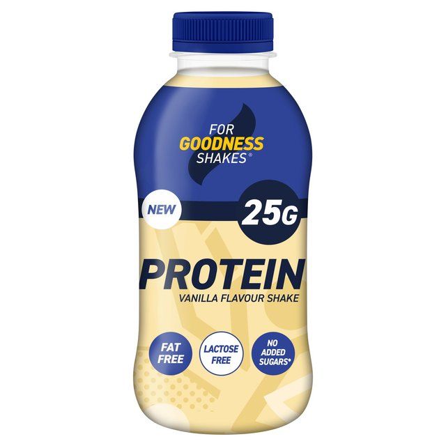 For Goodness Shakes Protein 25g Vanilla Shake 435ml (LF) 435ml