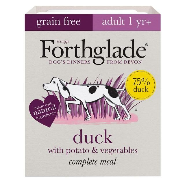 Forthglade Complete Adult Duck Potato & Veg Grain Free 395g