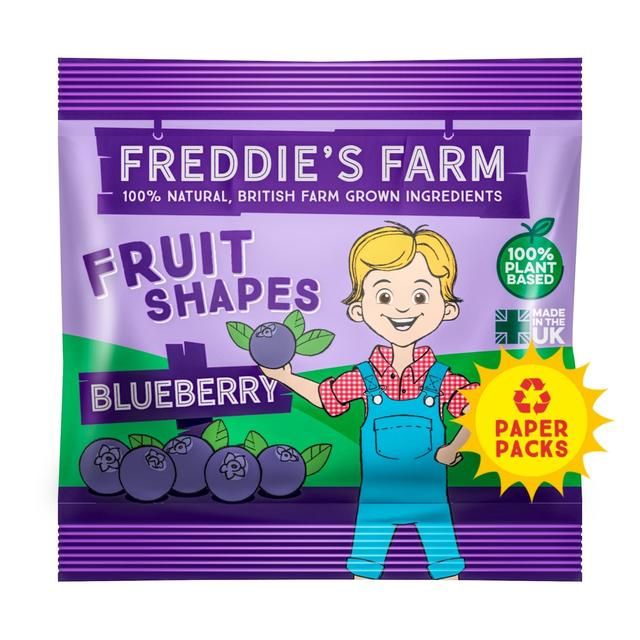 Freddie's Farm Fruit Shapes Multipack Blueberry 100g