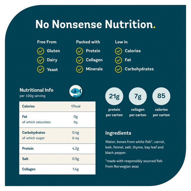 Freja Fish Bone Broth 500ml