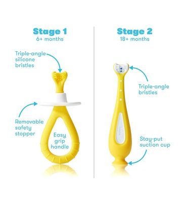 Frida Baby Grow-With-Me-Training Toothbrush Set