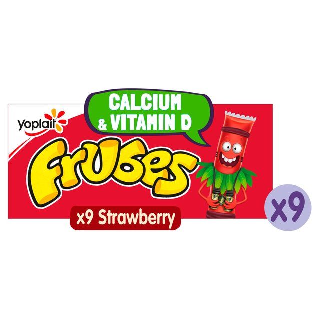 Frubes Kids Strawberry Yoghurt Tubes 9 x 37g