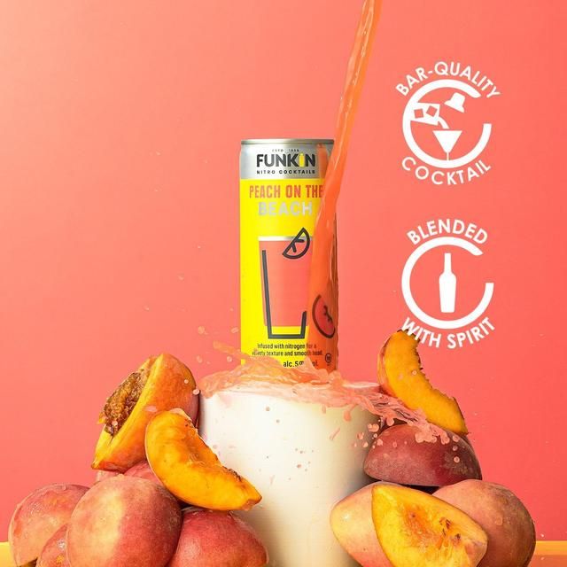 Funkin Peach On The Beach Nitro Can 200ml