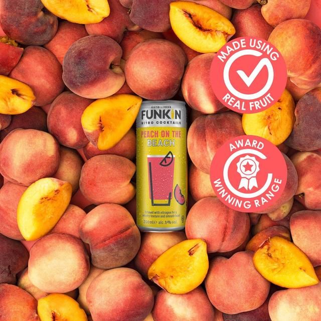Funkin Peach On The Beach Nitro Can 200ml