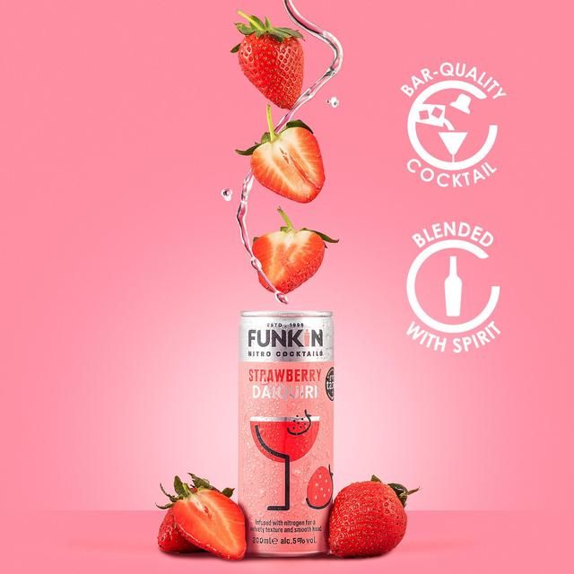 Funkin Strawberry Daiquiri Nitro Cocktail 200ml