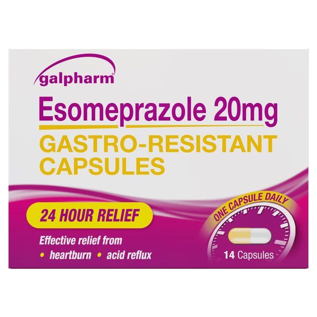 Galpharm Esomeprazole Heartburn Caps 14 per pack