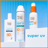 Garnier Ambre Solaire Over Makeup Super UV Protection Mist SPF50 75ml
