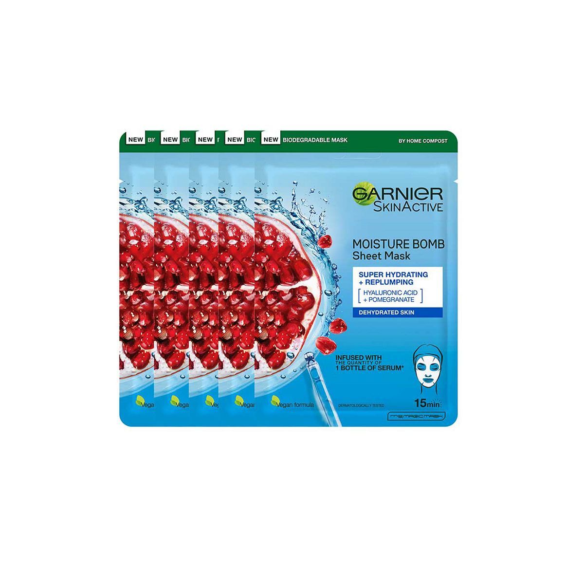 Garnier Moisture Bomb set