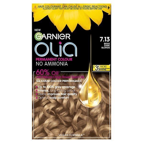 Garnier Olia 5.15 Frosted Chocolate Brown Permanent Hair Dye Dark Beige Blonde 7.13