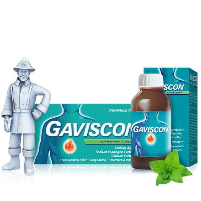 Gaviscon Liquid Heartburn & Indigestion Peppermint 600ml