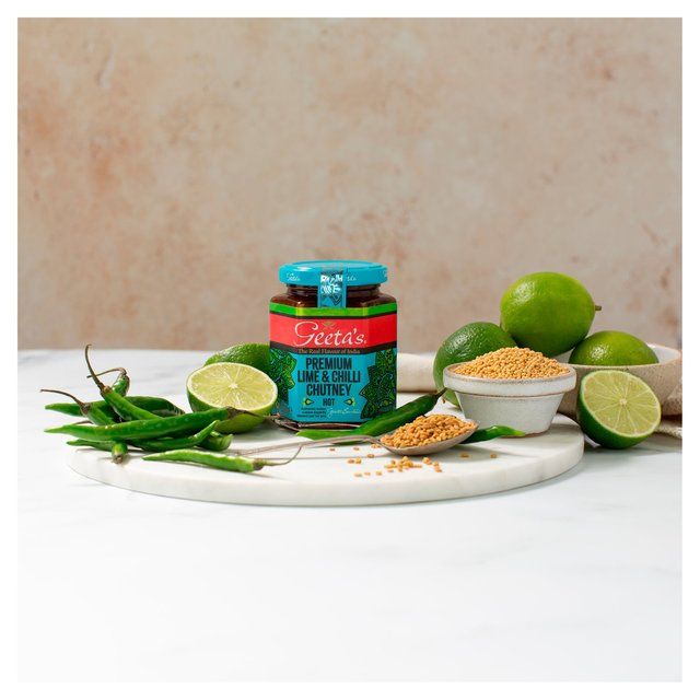 Geeta's Lime & Chilli Chutney 230g