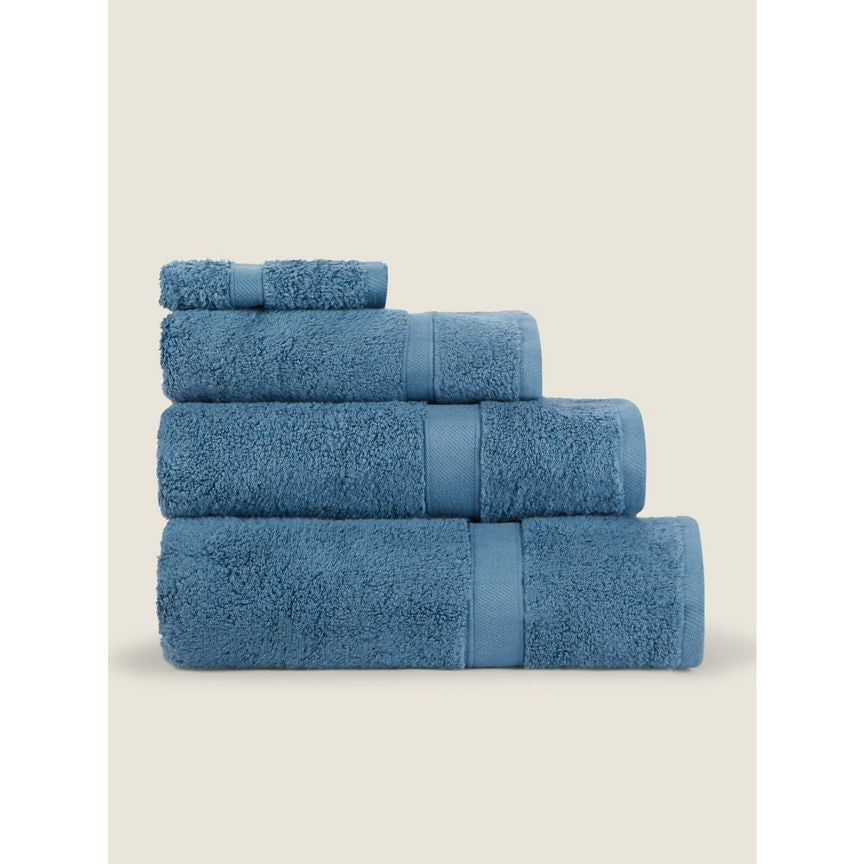 George Home Aegean Sea Blue Super Soft Hand Towel