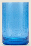George Home Blue Bubble Hi-Ball Glass