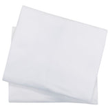 George Home White Fitted Sheet - Travel Cot