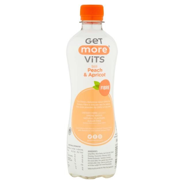 Get More Fibre Water Peach & Apricot 500ml