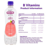 Get More Still B Vitamins Water Apple & Raspberry 500ml