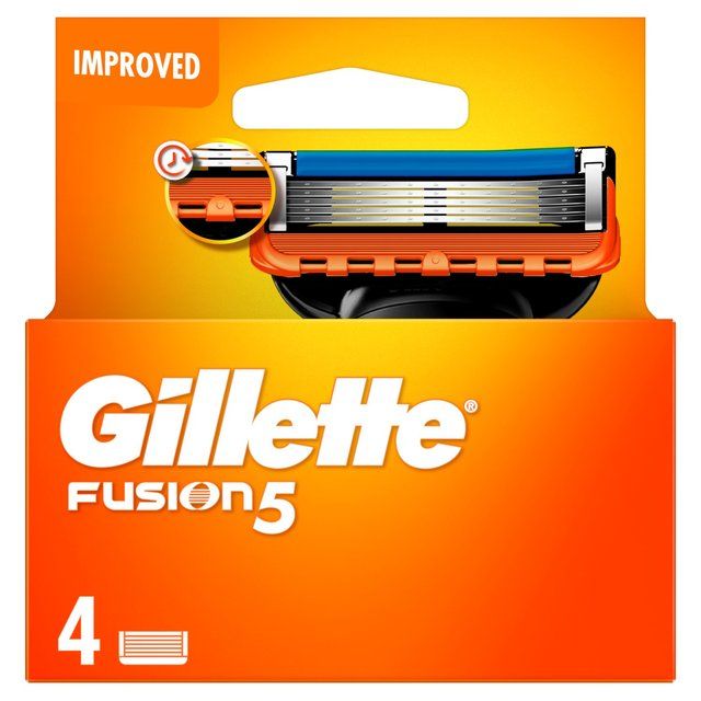 Gillette Fusion 5 Razor Blades 4 per pack