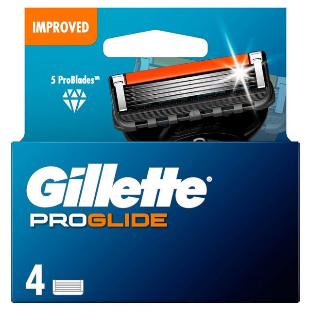 Gillette ProGlide Razor Blades 4 per pack