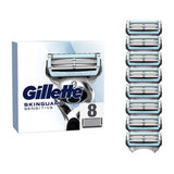 Gillette SkinGuard Sensitive Razor Blade Refills for Men, 8 Blades