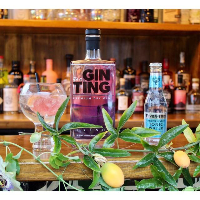 Gin Ting Passionfruit Mango & Elderflower Gin 70cl
