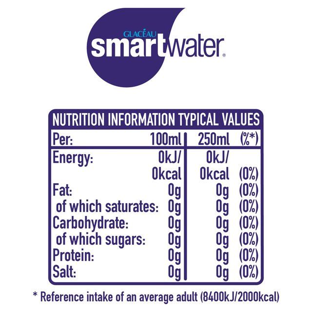 Glacéau Smartwater 850ml