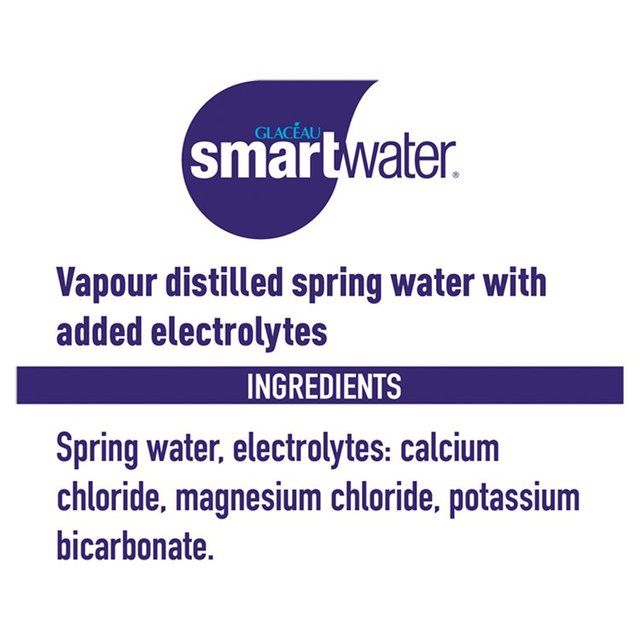 Glaceau Smartwater 12 x 600ml