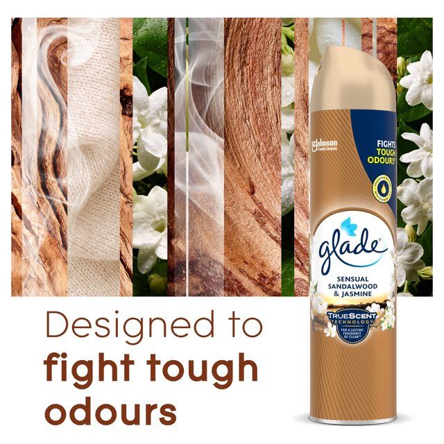 Glade Aerosol Sandalwood & Jasmine Air Freshener 300ml