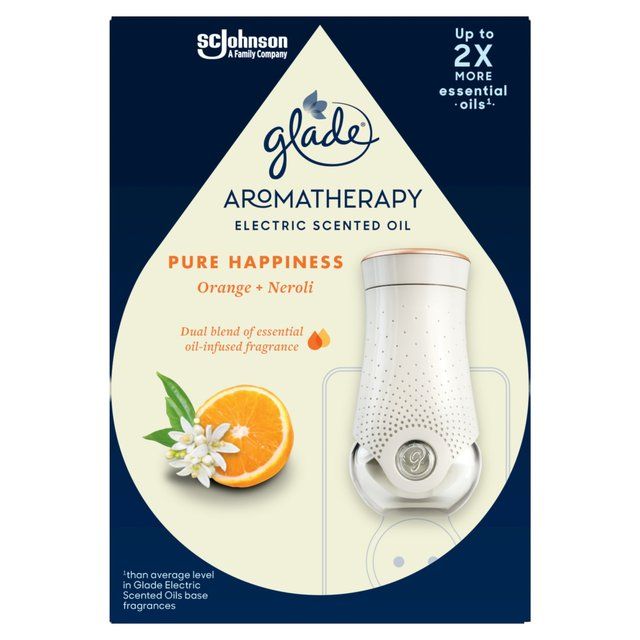 Glade Aromatherapy Electric Scented Oil Holder Pure Happiness 20ml