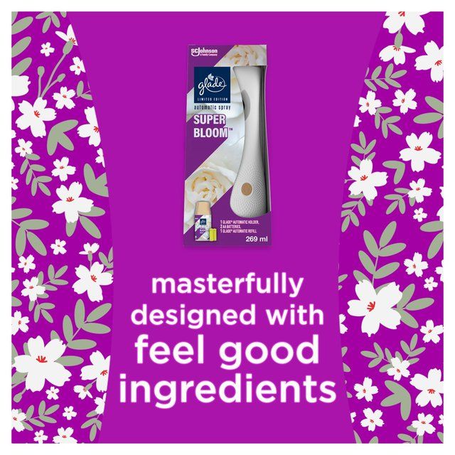 Glade Automatic Spray Holder & Refill Superbloom 269ml