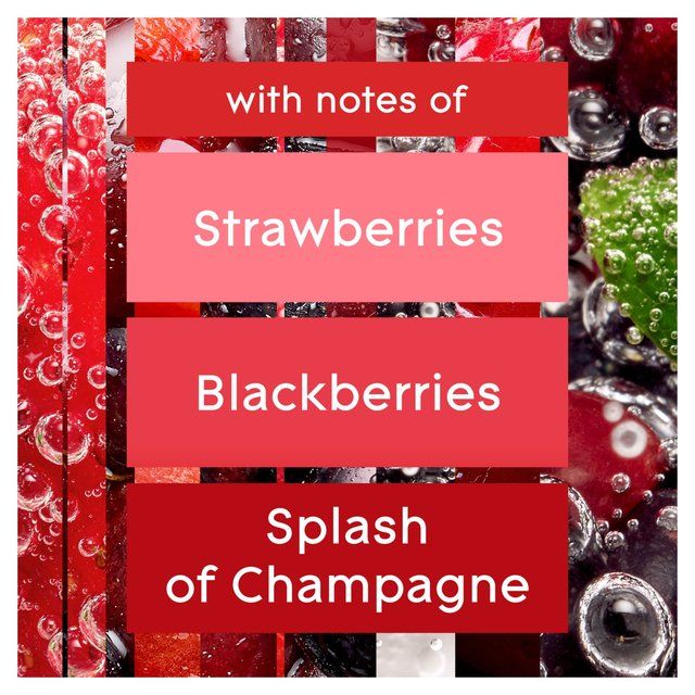 Glade Large Scented Candle Bubbly Berry Splash 224g