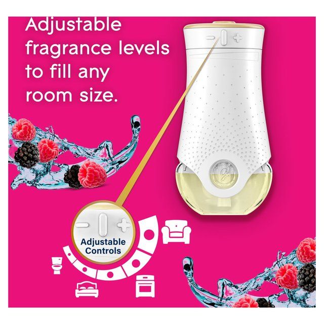 Glade Plug In Refill Electric Scented Oil Bubbly Berry Splash 20ml