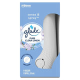 Glade Sense & Spray Holder & Refill Clean Linen Air Freshener 18ml