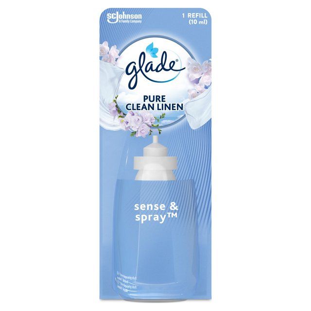 Glade Sense & Spray Refill Clean Linen Air Freshener 18ml