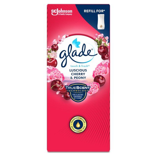 Glade Touch & Fresh Refill Cherry & Peony Air Freshener 10ml
