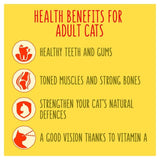 Go-Cat Crunchy & Tender Salmon and Tuna Dry Cat Food 900g