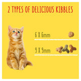 Go-Cat Kitten Chicken Turkey and Milk Dry Cat Food 750g