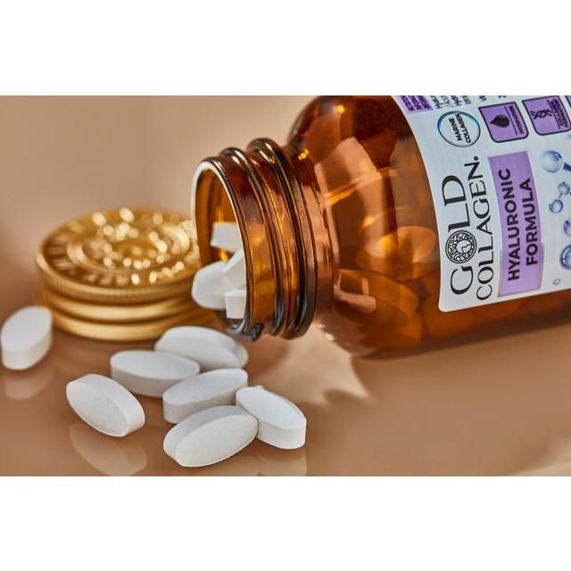 Gold Collagen Hyaluronic Formula Tablets 90 per pack